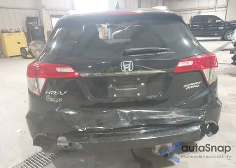 2022 Honda Hr-V Awd Sport z USA, uszkodzony, nr VIN 3CZRU6H19NM706958